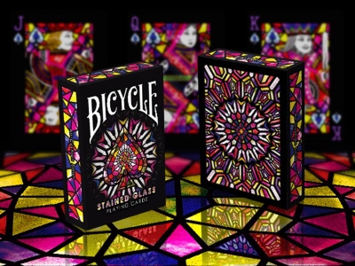 Bicycle Stained Glass