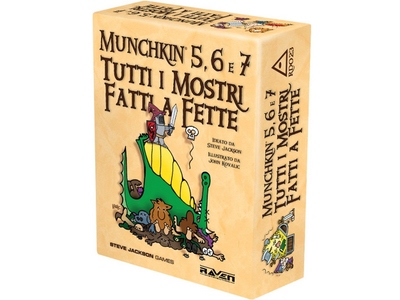 Munchkin 5, 6 e 7 - Tutti i Mostri Fatti a Fette