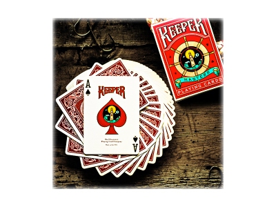 Carte segnate Keeper Deck Red