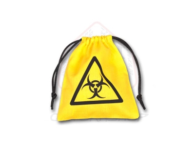 Sacchetto Portadadi Biohazard Giallo