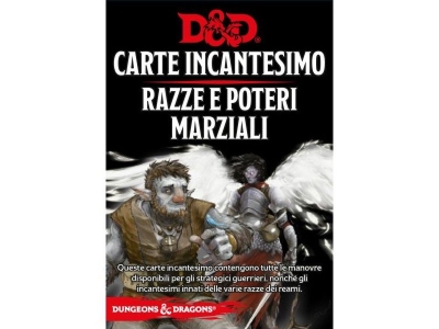 Dungeons & Dragons 5ed: Carte Incantesimo - Razze e Poteri Marziali