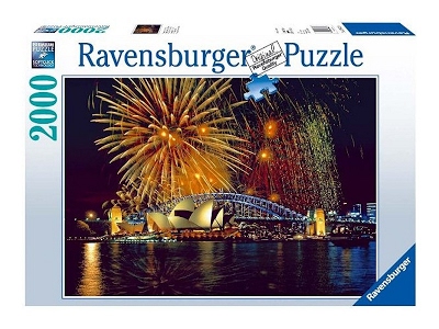 Puzzle Fuochi d'Artificio a Syndey 2000 pezzi