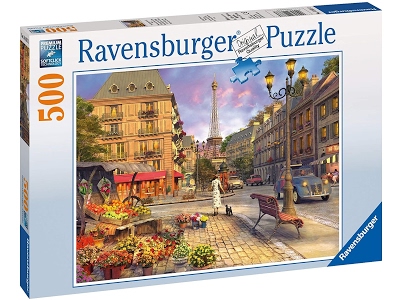 Puzzle Passeggiata Serale a Parigi 500 Pezzi