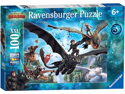 Puzzle Dragon Trainer A 100 pezzi XXL