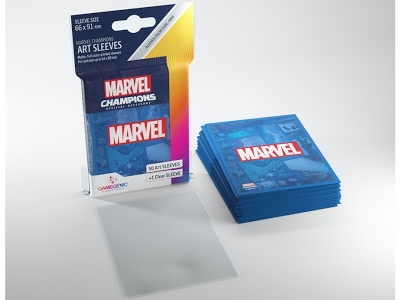 Marvel Champions Bustine Blue 66x91mm