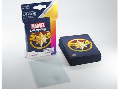 Marvel Champions Bustine Captain Marvel 66x91mm