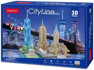 Puzzle 3D City Line New York