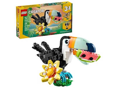 Lego Creator 31173 Animali Selvatici Tucano Tropicale