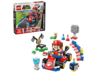 Lego Mario Kart 72043 Mario interattivo e Kart standard