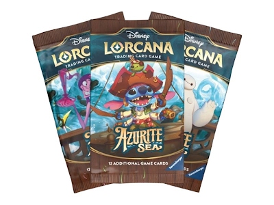 Disney Lorcana - Azurite Sea - Bustine in Inglese