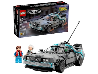 Lego Speed Champions 77256 Macchina del tempo di Ritorno al futuro
