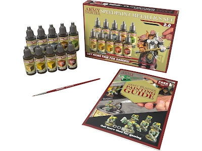 Army Painter – Speedpaint Metallics Set 2.0