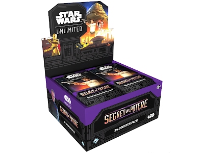 Box Star Wars Unlimited - Segreti del Potere: Bustine