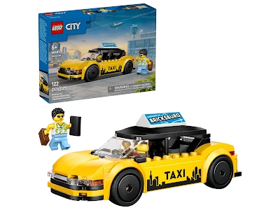 Lego City 60487 Taxi giallo