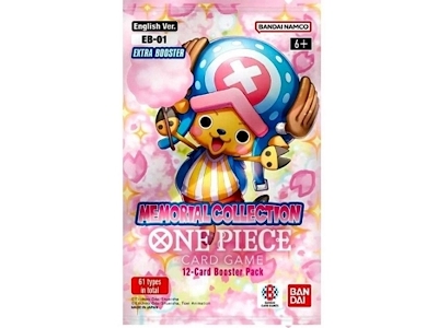 Bustina One Piece Card Game EB-01: Extra Booster Memorial Collection