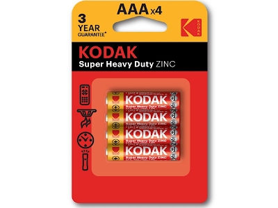 Batteria AAA Kodak - 4 Pile