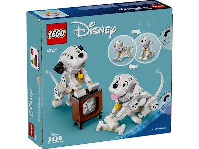 Lego Disney 43271 Pongo e Peggy - La carica dei cento e uno