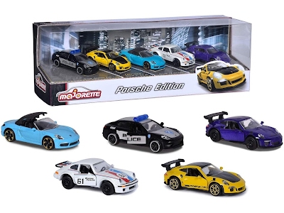 Majorette Porsche 5 Pieces Giftpack