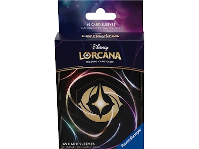 Disney Lorcana - 65 Bustine Protettive Logo Lorcana