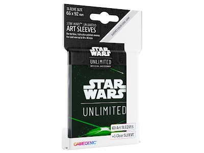 Star Wars Unlimited - Art Sleeves Card Back Green