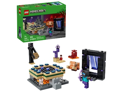 Lego Minecraft 21584 Viaggio nel Portale del Nether e dell&rsquo;End