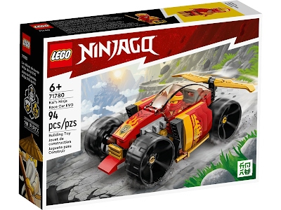 Lego Ninjago 71780 Auto da corsa Ninja di Kai Evolution