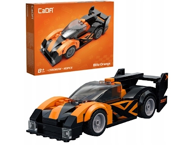 CaDA Auto da Corsa Blitz Orange &ndash; 163 Pezzi