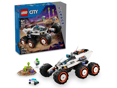 Lego City Space 60431 Rover esploratore spaziale e vita aliena