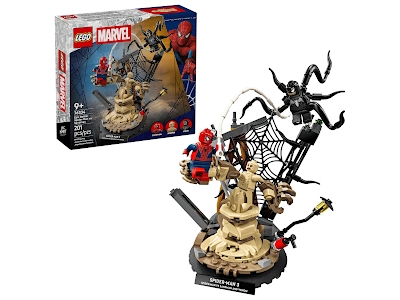 Lego Marvel 76334 Battaglia epica: Spider-Man vs. Sandman