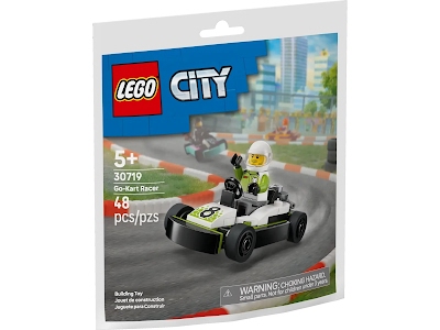 Lego City 30719 Polybag Pilota di Go-Kart