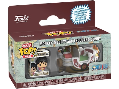 Funko Bitty Pop Rides One Piece Monkey D.Luffy and Thousand