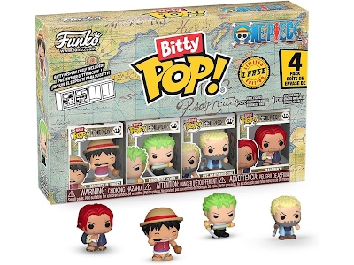 Funko Bitty Pop 4 Pack One Piece Monkey D. Luffy