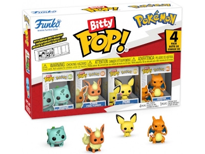 Funko Bitty Pop 4 Pack Pokemon Bulbasaur