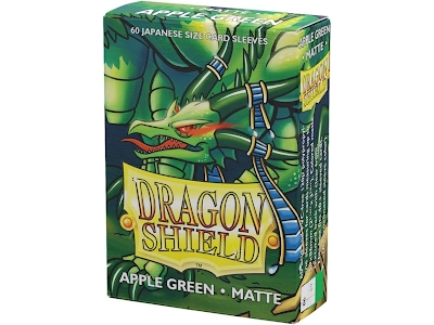 Dragon Shield Buste Protettive Mini Japanese da 60 - Matte Apple Green