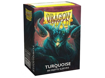 Dragon Shield Bustine Standard Matte Turquoise Atebeck 100