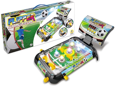 Flipper con Luci e Suoni e Indicatore Punteggio World Cup
