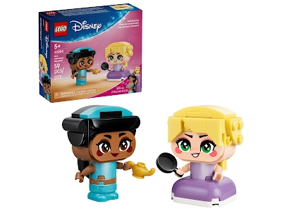 Lego Disney 43303 Mini-Jasmine e Mini-Rapunzel