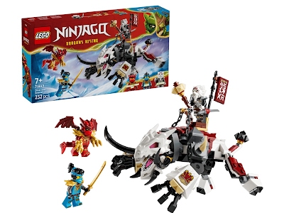 Lego Ninjago 71863 Zilvar e Grimtak la Bestia Drago