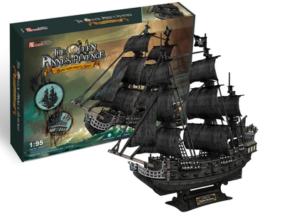 Puzzle 3D Veliero Queen Anne's Revenge