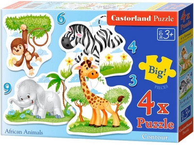 Puzzle Animali Africani